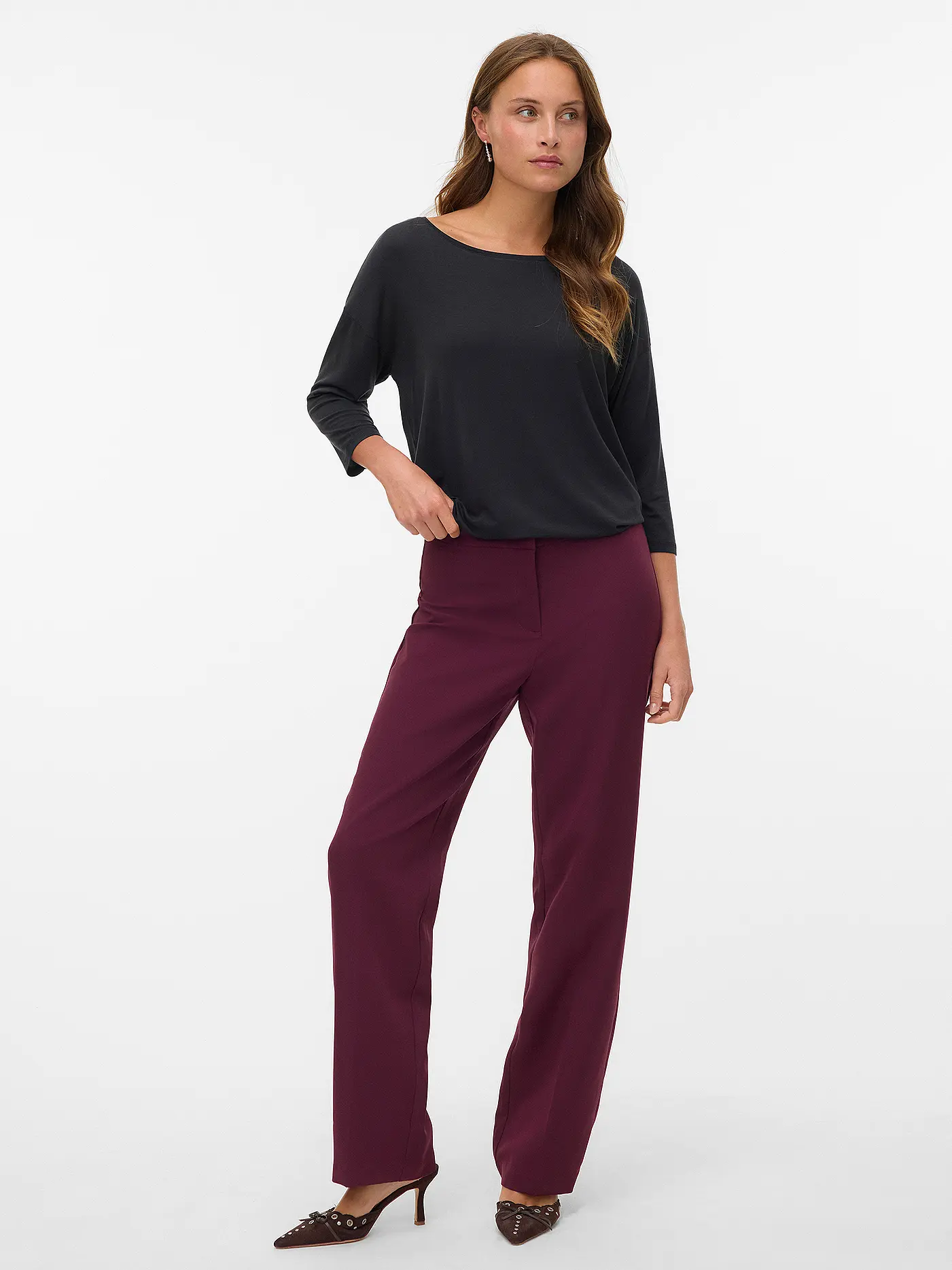 VERO MODA | Shirt VMAVA | schwarz